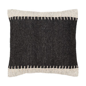Fairhope 20 X 20 inch Black Pillow Cover, Square