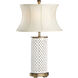 Chelsea House 28 inch 100.00 watt White/Old Bronze Table Lamp Portable Light