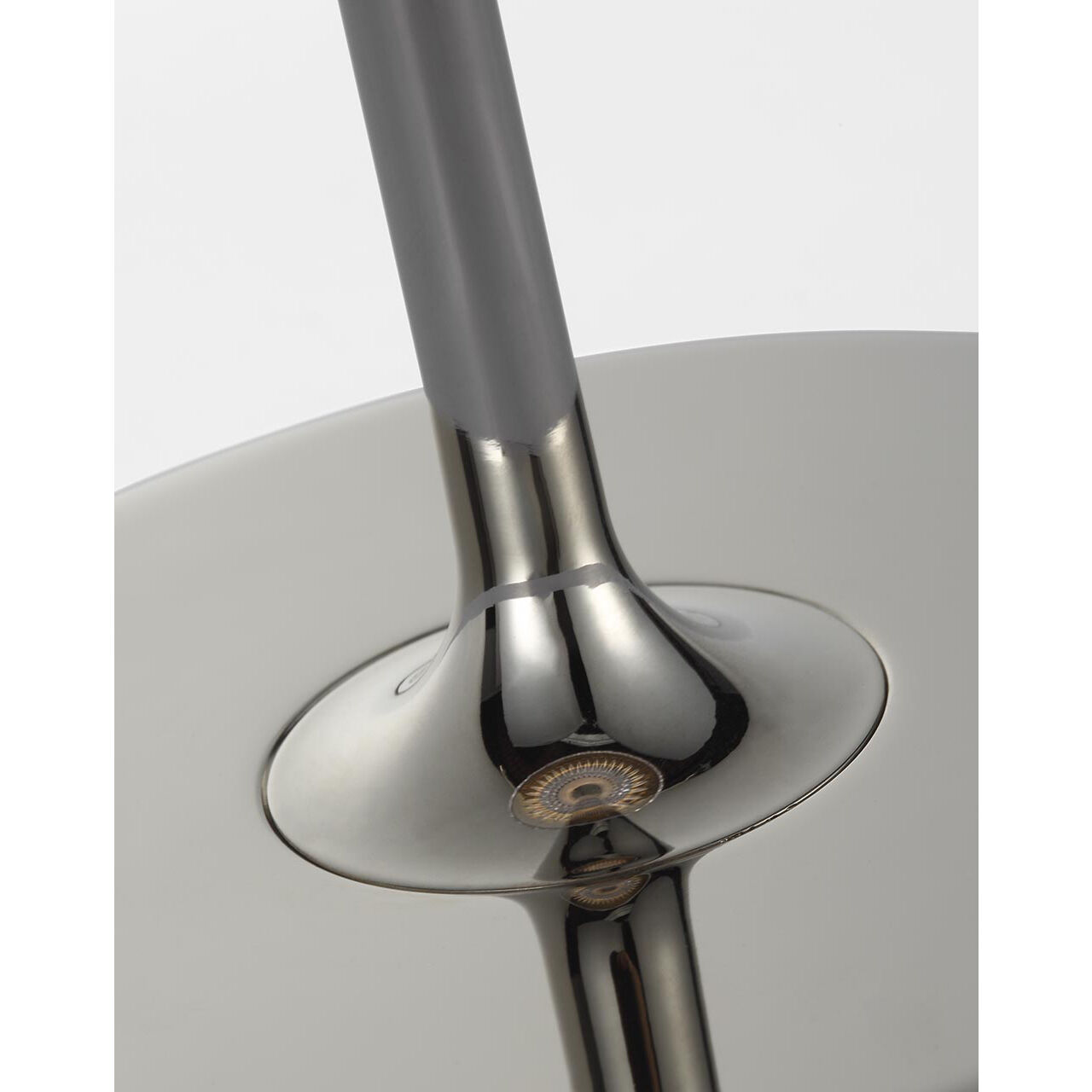 Waterford Blaze 11.5 inch 1.00 watt Polished Nickel Rechargeable Table Lamp Portable Light