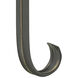 Casa 1 Light 5 inch Olde Black Indoor Wall Sconce Wall Light in Clear Seedy