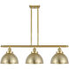 Ballston Urban 3 Light 36.00 inch Island Light