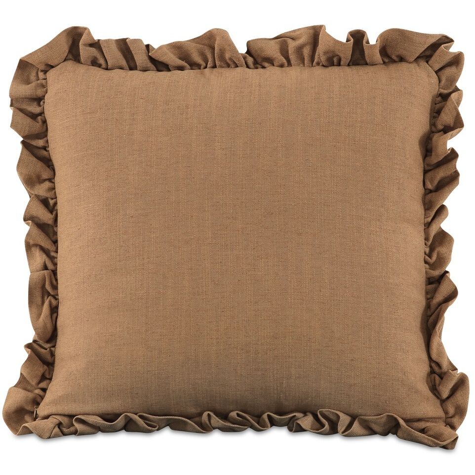 Betty 20 X 20 inch Brown Cushion