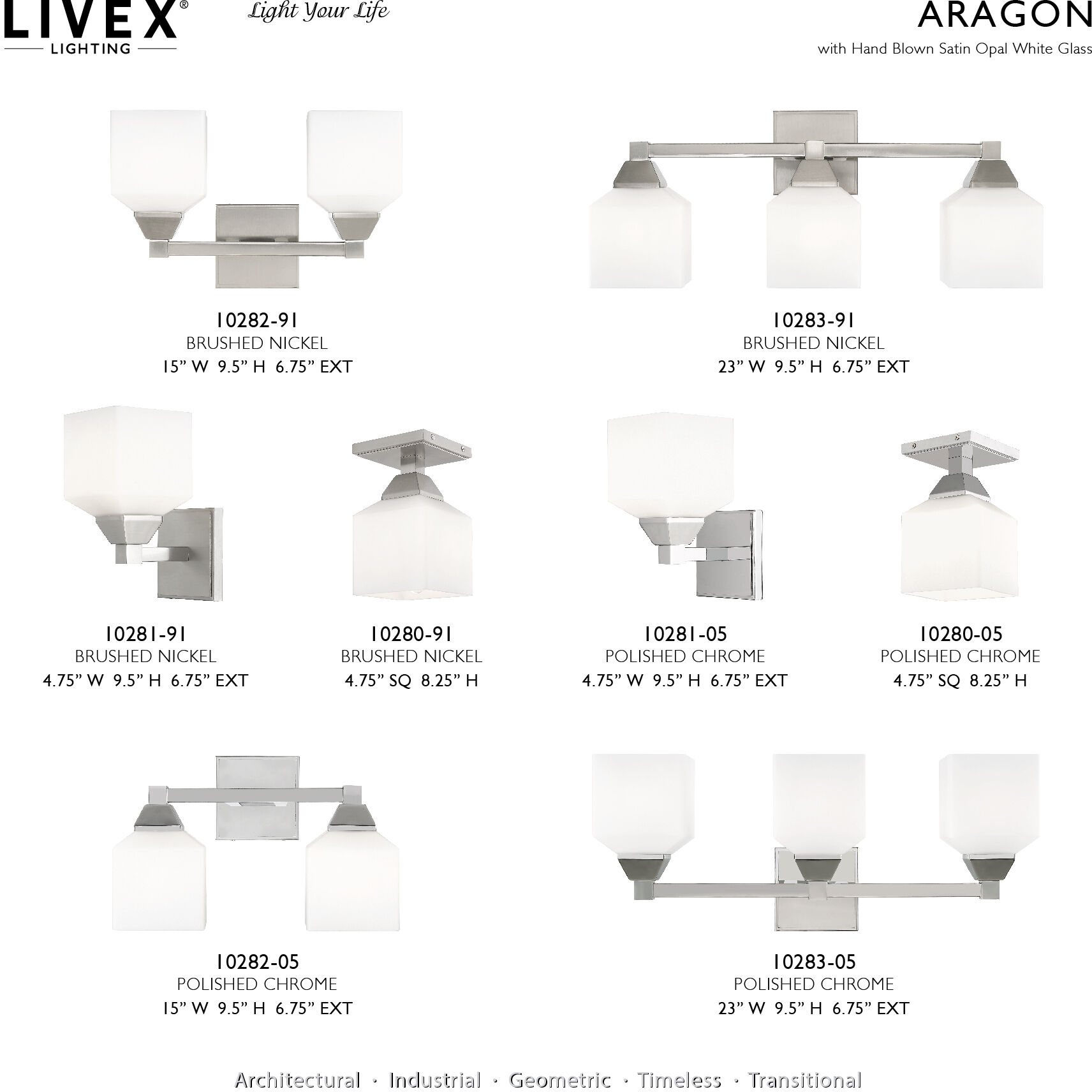 Aragon 1 Light 5 inch Brushed Nickel Wall Sconce Wall Light