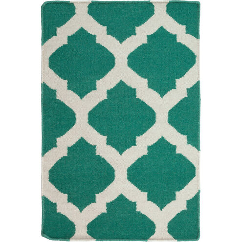 Frontier 36 X 24 inch Emerald, Khaki Rug