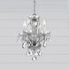 Welton 4 Light 11 inch Polished Chrome Mini Chandelier Ceiling Light in Clear Swarovski Strass