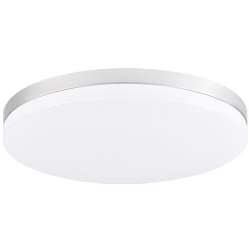 Xelan LED 13 inch Painted Silver Flush Mount Ceiling Light