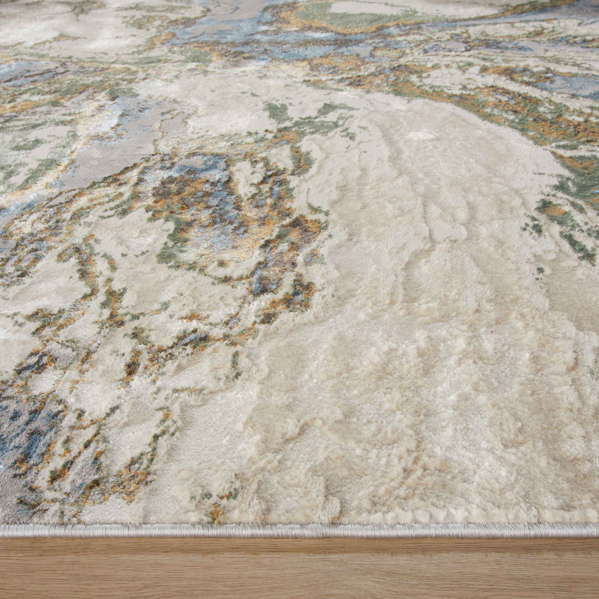 Zaria 36 X 24 inch Earth Tones Rug in 2 x 3