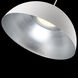 Yolo LED 35.5 inch Black Gold Leaf Pendant Ceiling Light in 35in.