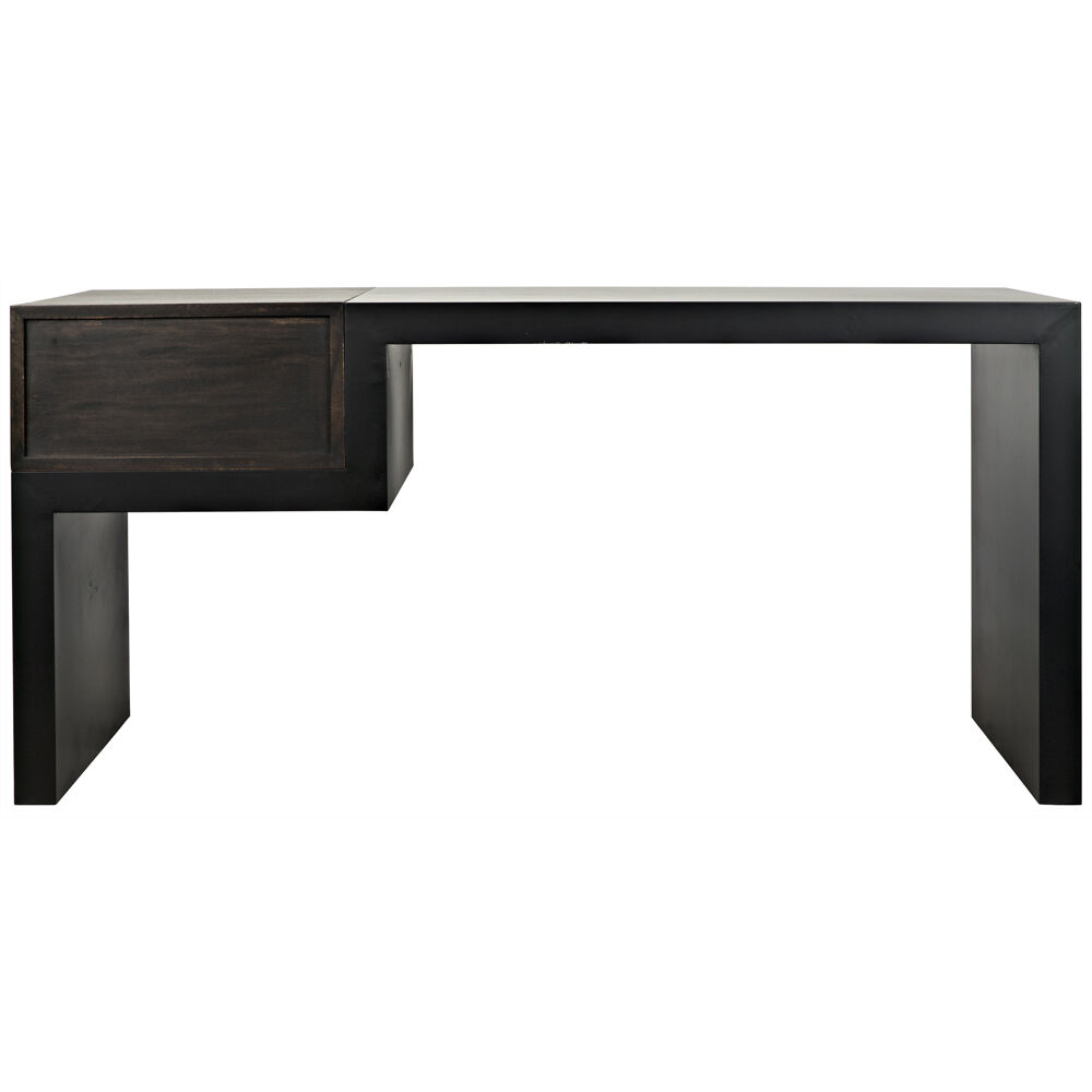 Alvaro 64 X 28 inch Matte Black Desk