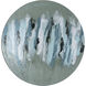 Spindrift Seafoam Green Enamel and Nickel Dimensional Wall Art