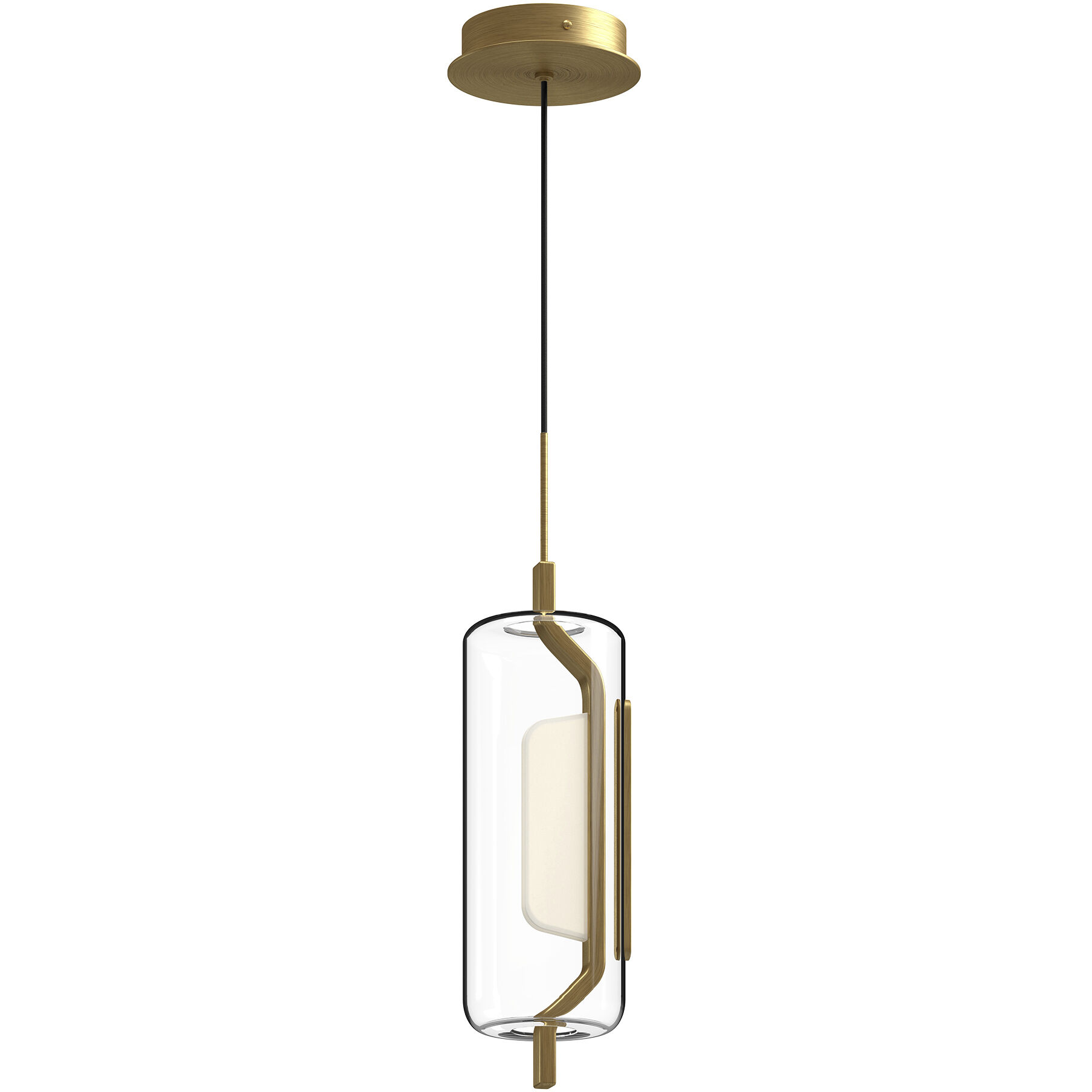 Hilo Pendant Ceiling Light in Brushed Gold