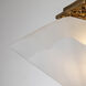 Star 2 Light 14.5 inch Gold Leaf Flush Mount Ceiling Light