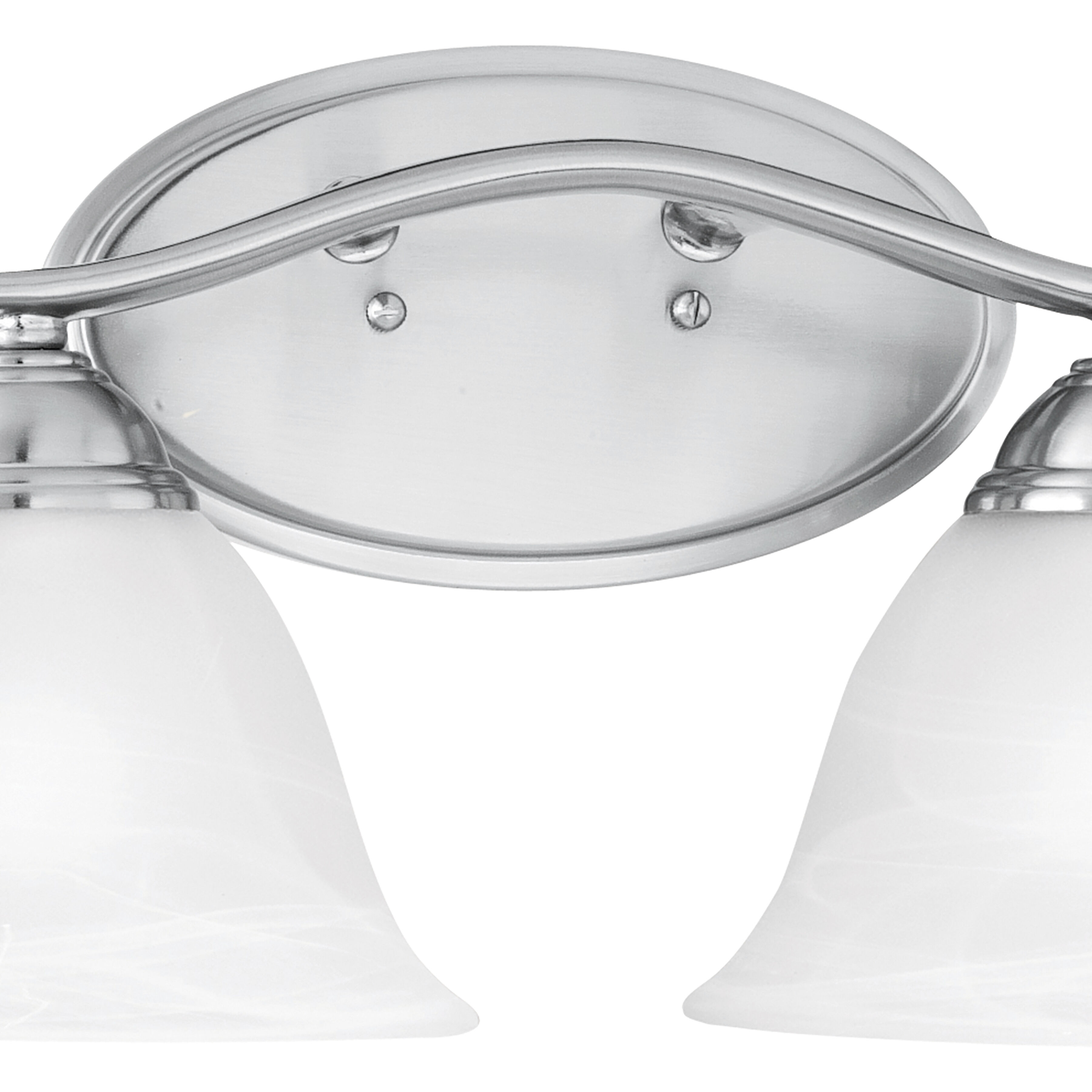 Prestige 2 Light 17 inch Brushed Nickel Vanity Light Wall Light