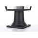 Gaul 1 Light 17 inch Black Outdoor Post Light