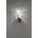 Gladstone 3 Light 21 inch Antique Brass/Black Chandelier Ceiling Light