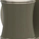 Kane 1 Light 5 inch Smokey Taupe with Polished Nickel ADA Wall Sconce Wall Light in Smoky Taupe