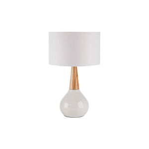 Stillwater 18.5 inch 60 watt White Table Lamp Portable Light
