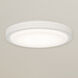Lenox LED 23 inch White Flush Mount Ceiling Light