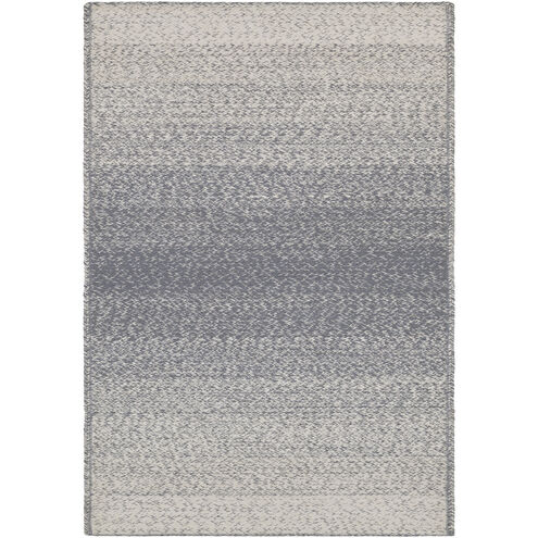 Aileen 120 X 96 inch Gray/Cream Handmade Rug, Jute