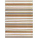 Frontier 132 X 96 inch Dark Brown, Taupe, Cream, Medium Gray Rug