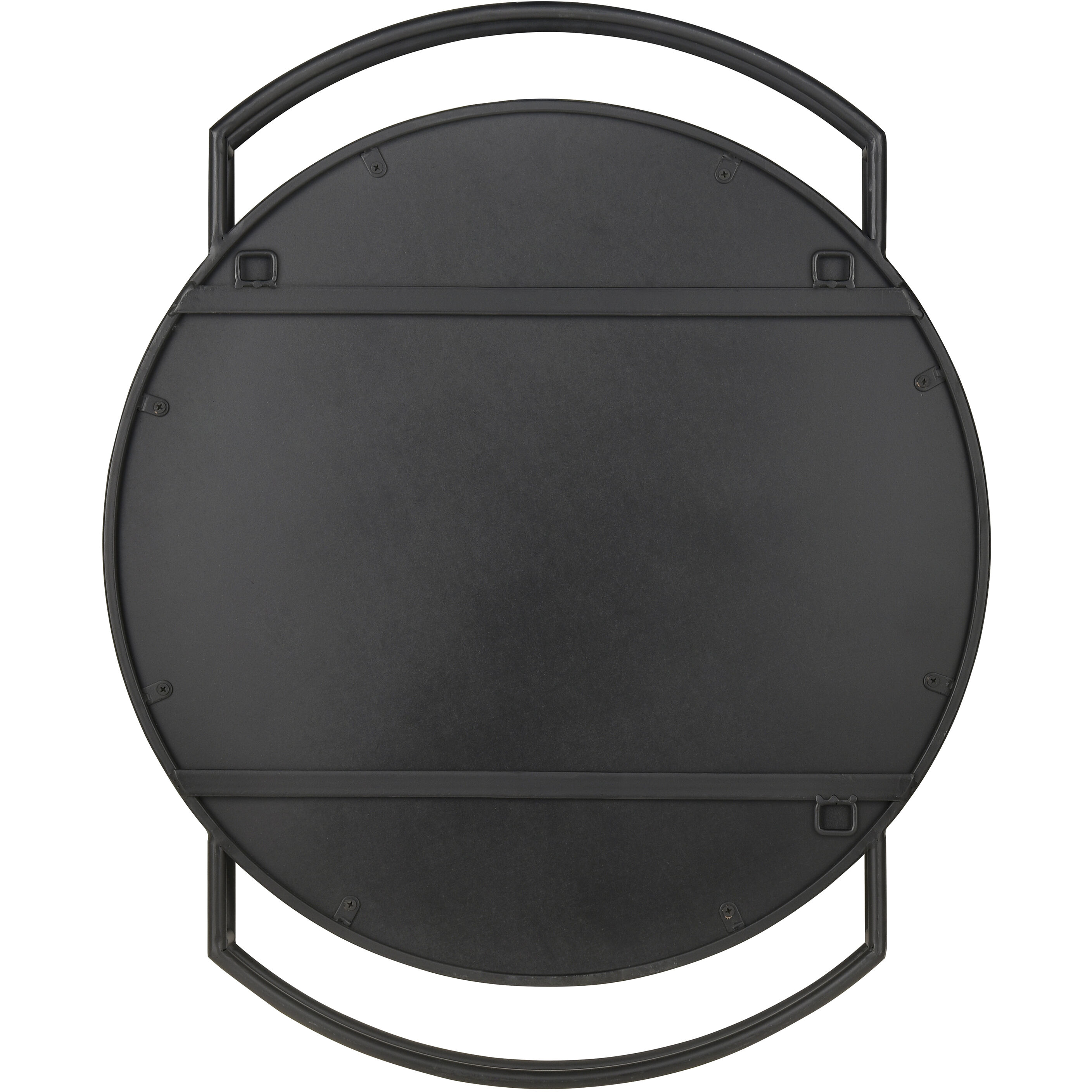 Jiri 29 X 23.75 inch Black with Mirror Wall Mirror