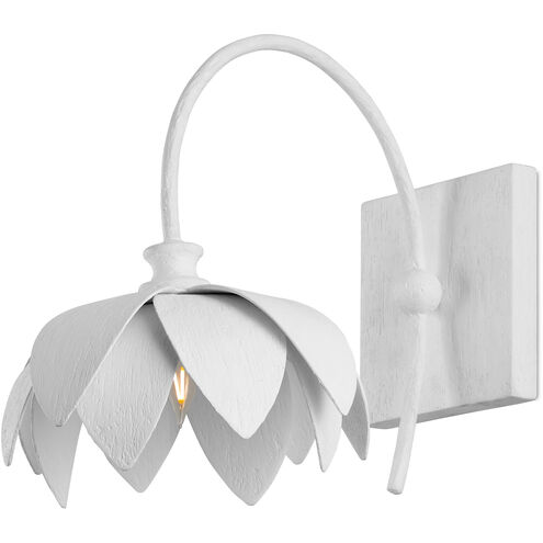 Sweetheart 1 Light 9.5 inch Gesso White Wall Sconce Wall Light