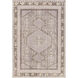 Zahra 132 X 96 inch Charcoal, Medium Gray, Khaki Rug