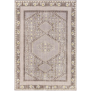 Zahra 132 X 96 inch Charcoal, Medium Gray, Khaki Rug