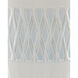 Samba 29.25 inch 150 watt White/Sky Blue Table Lamp Portable Light