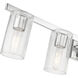 Clarion 5 Light 42 inch Polished Chrome Vanity Sconce Wall Light