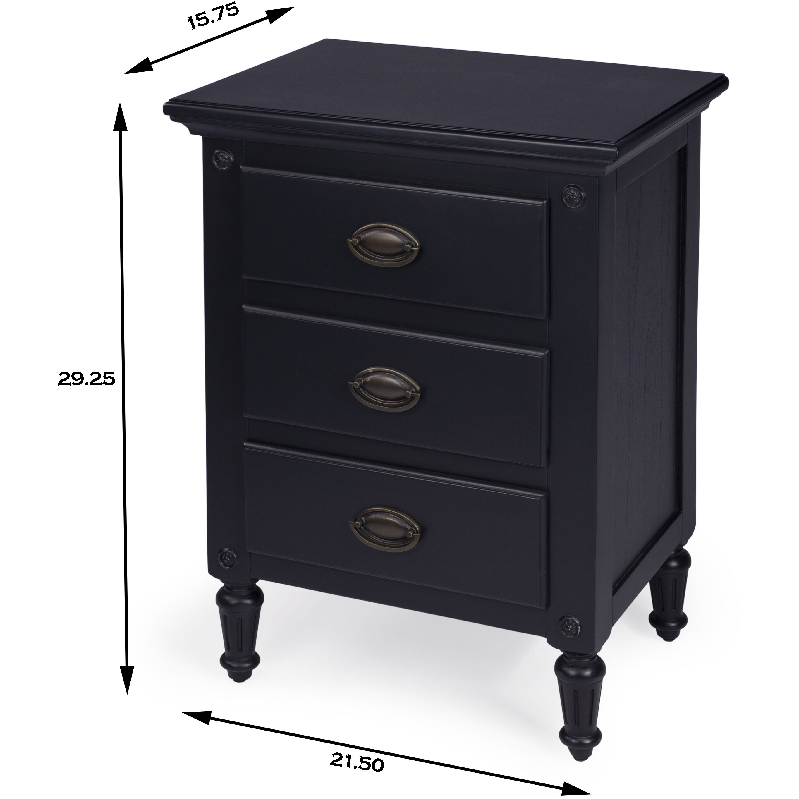 Masterpiece Easterbrook  Black Chest/Cabinet