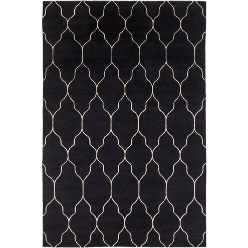 Gates 96 X 60 inch Black, Beige Rug