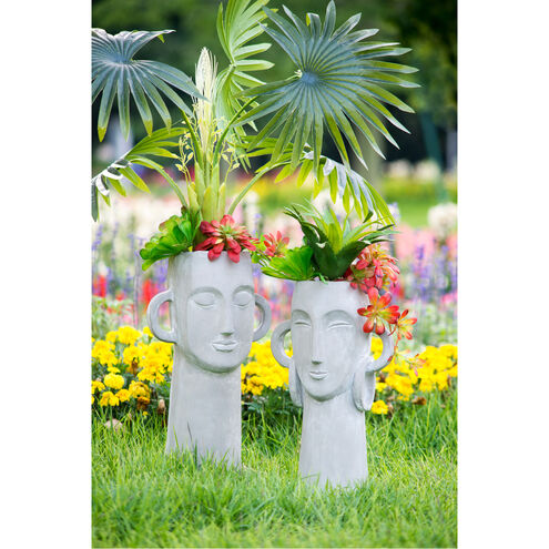 Head Planter 21 X 11 inch Vase