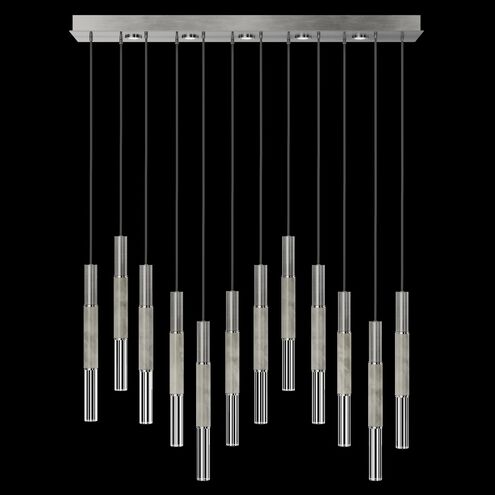 Antonia 17 Light 61 inch Silver Pendant Ceiling Light