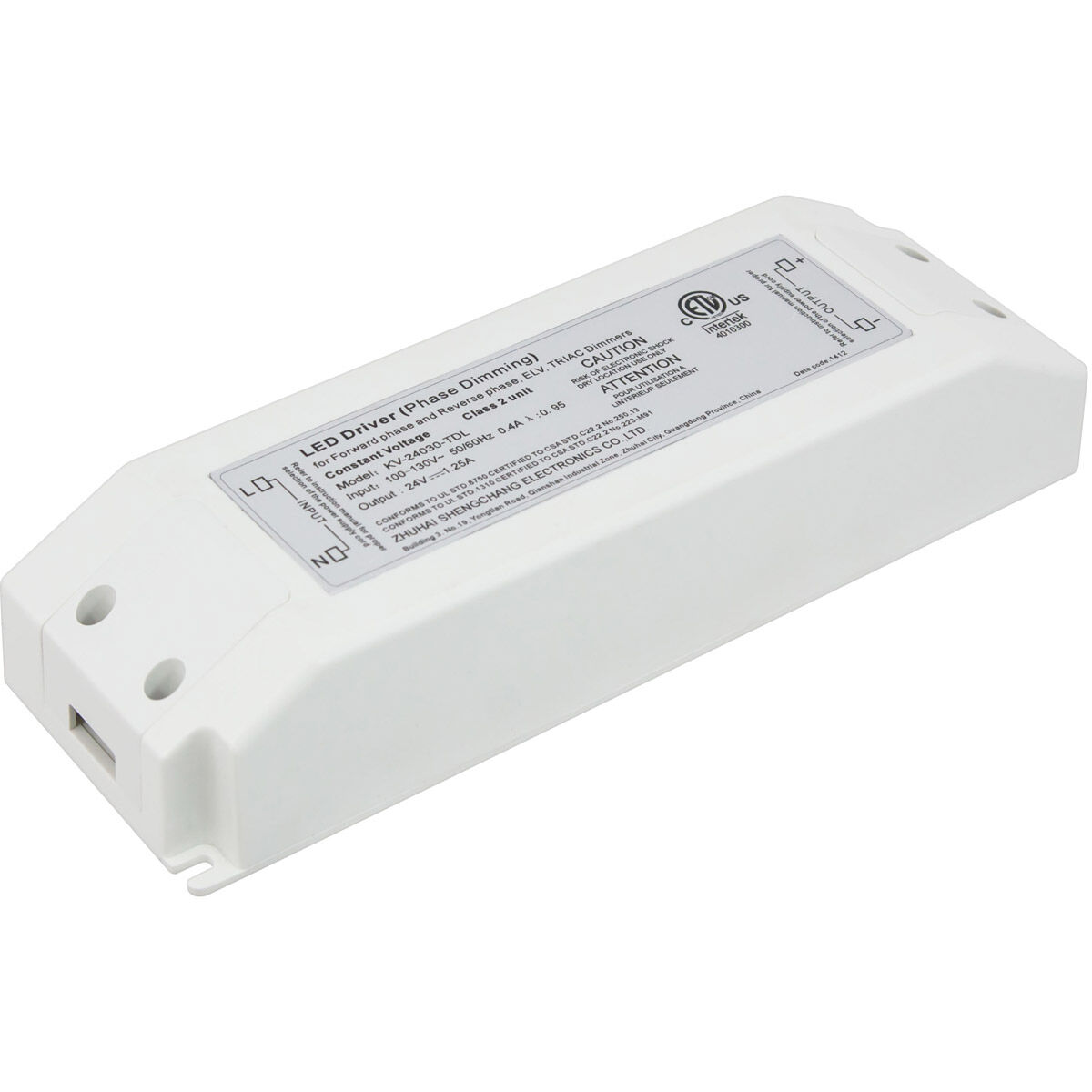 Constant Voltage Drivers Collection White Tape Light Driver