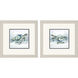 Animals Blue and Green and Teal Framed Art, Propac
