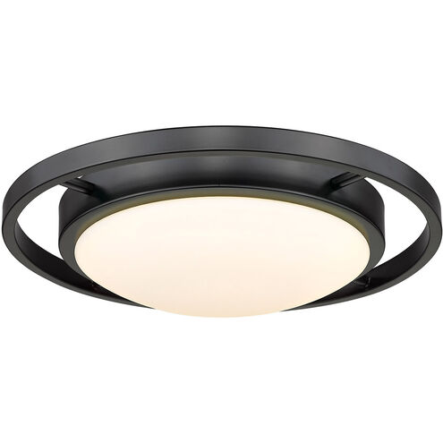 Astra LED 14 inch Matte Black Flush Mount Ceiling Light