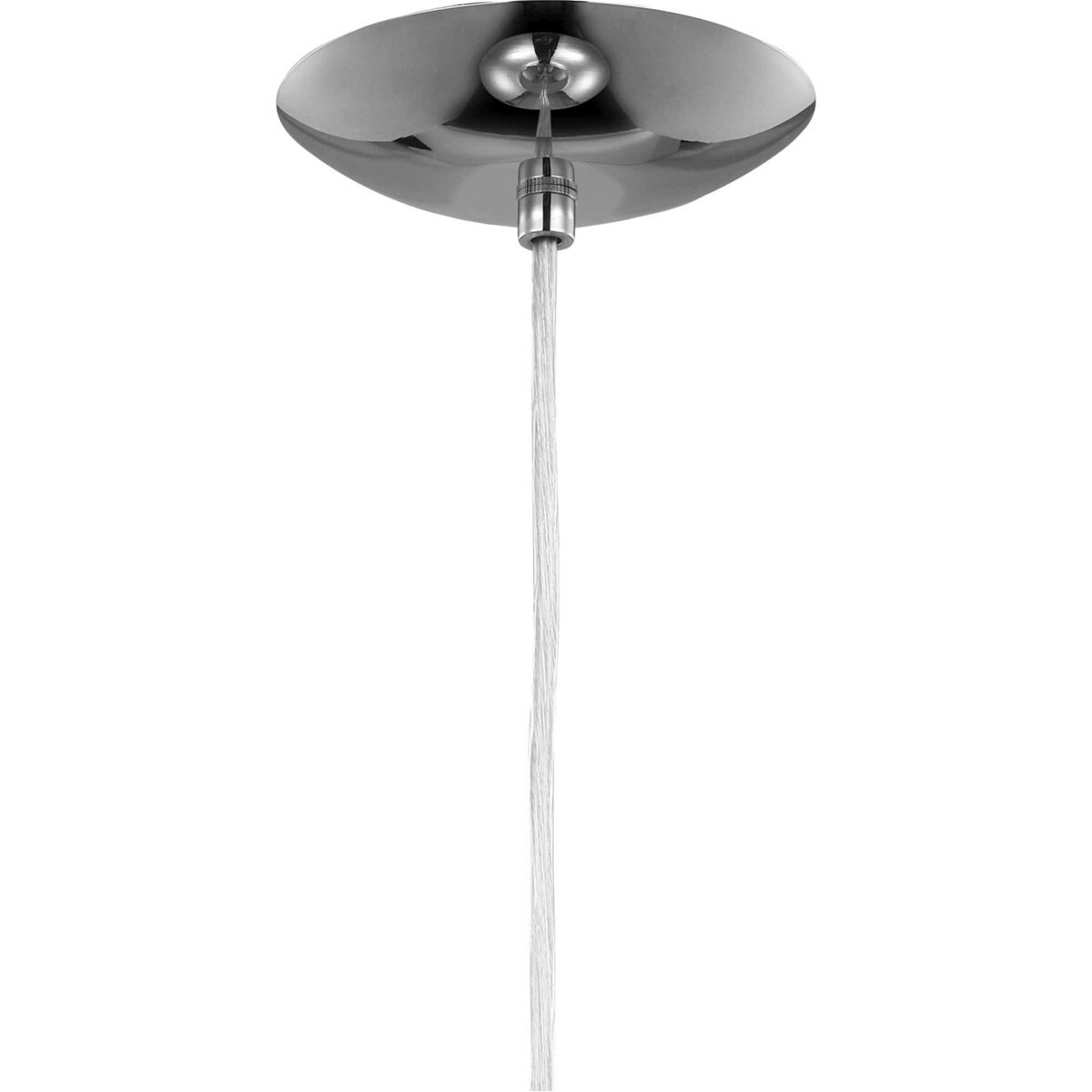 Globe LED LED 11.63 inch Polished Chrome Pendant Ceiling Light, Progress LED