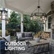Heritage Anchorage Outdoor Wall Mount Lantern in Light Oiled Bronze, Non-LED, Medium
