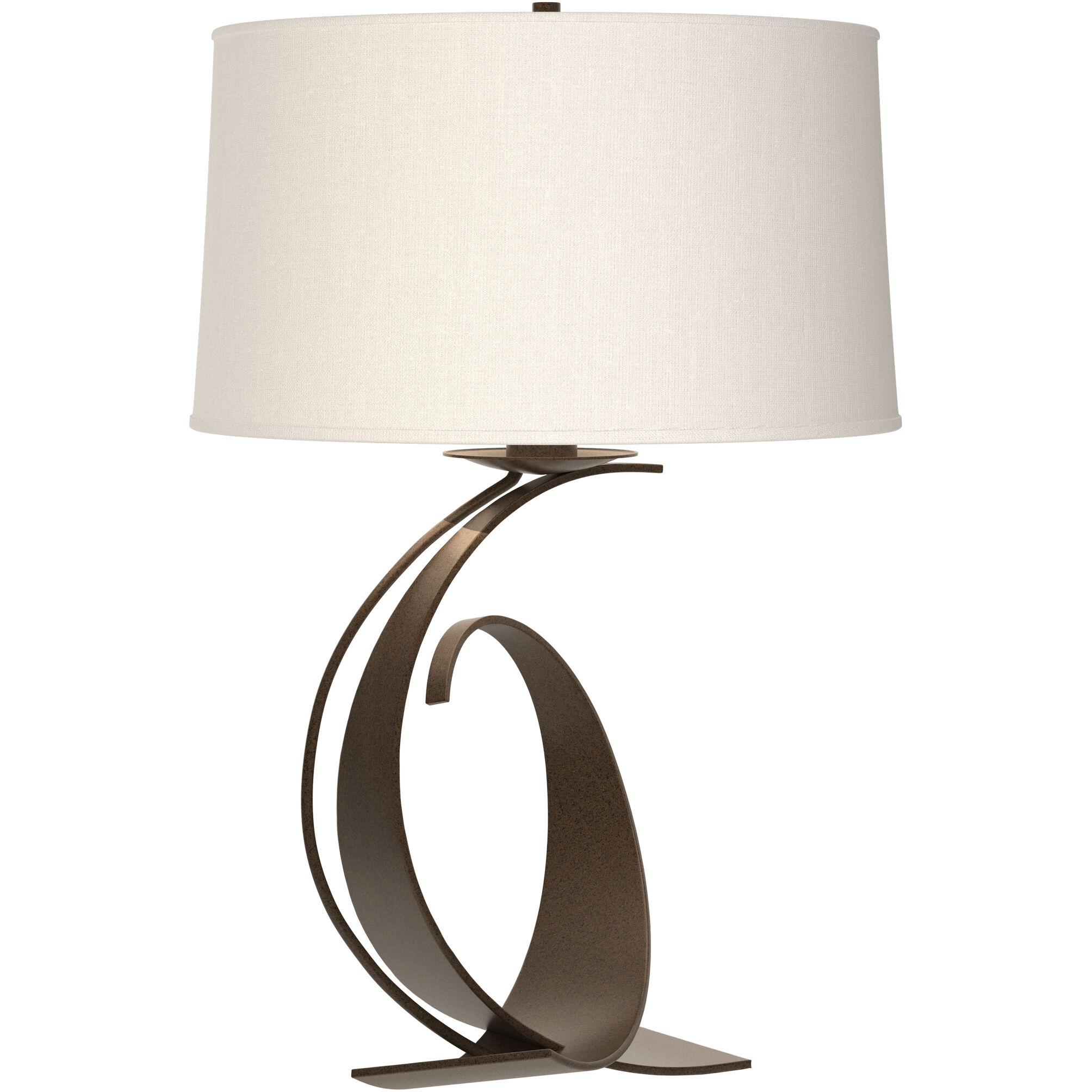 Fullered Impressions 29 inch 150 watt Bronze Table Lamp Portable Light in Natural Anna, Large