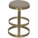 Dior 26 inch Antique Brass Counter Stool