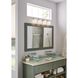 Metric 4 Light 31 inch Polished Chrome Bath Vanity Wall Light, Design Series