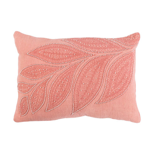 Tansy 19 X 13 inch Pink and Pink Pillow Cover