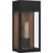 Maren 1 Light 13 inch Matte Black Outdoor Wall Lantern, Medium