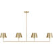 Drew & Jonathan Ender 4 Light 56.00 inch Island Light