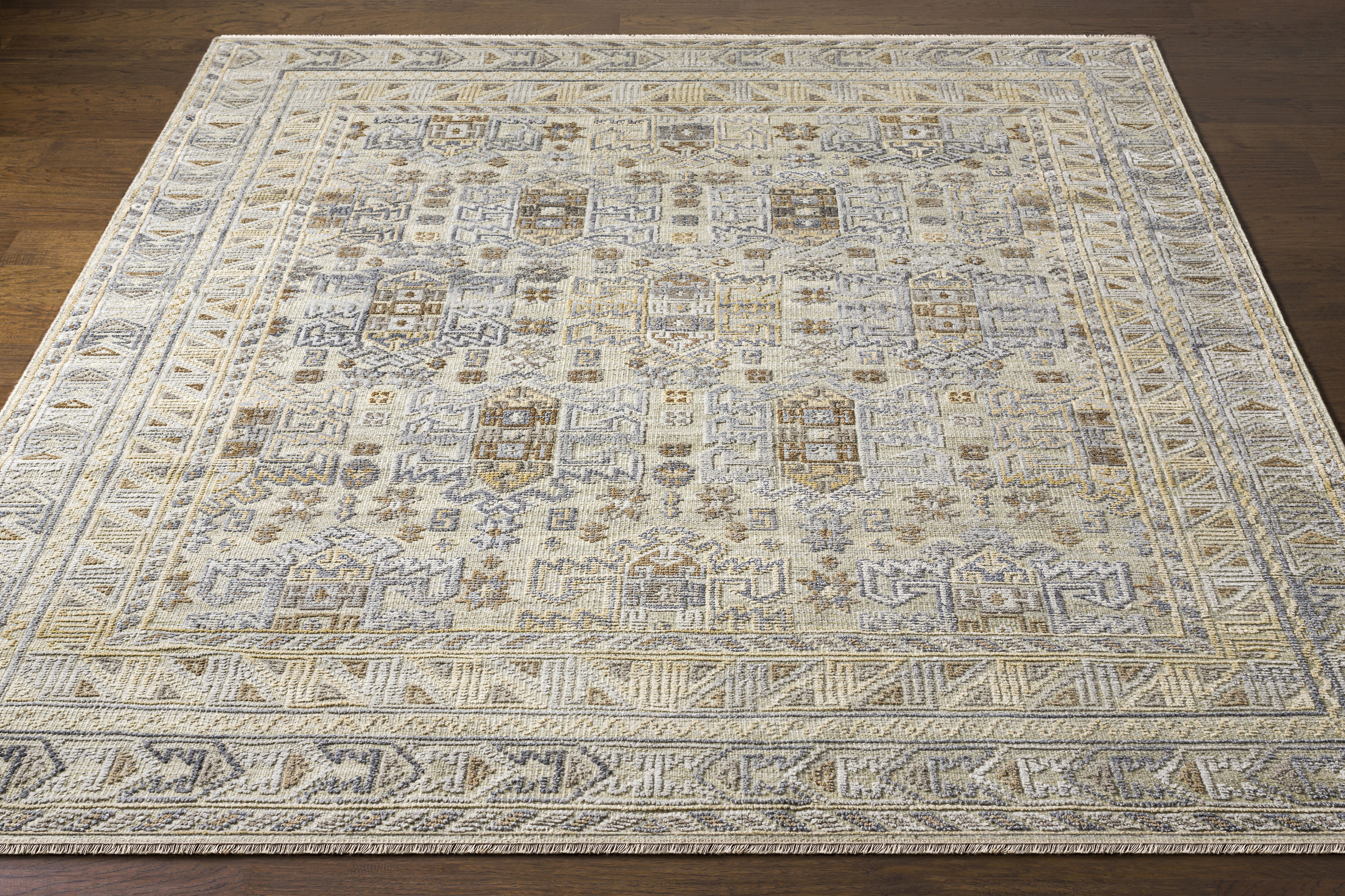 Nobility 120 X 96 inch Tan Rug in 8 x 10, Rectangle