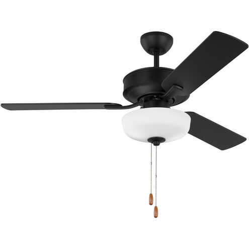 Linden 48 LED 48 inch Midnight Black Ceiling Fan