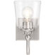 Antonia 1 Light 5.5 inch Brushed Nickel Bath Vanity Light Wall Light