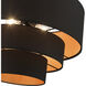 Sentosa 4 Light 23 inch Black Pendant Chandelier Ceiling Light