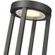 Leland LED 142.75 inch Sand Black Outdoor Post Mounted Fixture